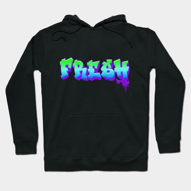 Graffiti Fresh Prince of Bel Air 1990s 90s TV Show Hoodie by DankFutura